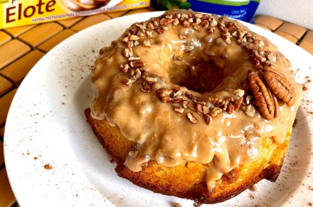 Cómo hacer pan de elote con dulce de leche, receta fácil