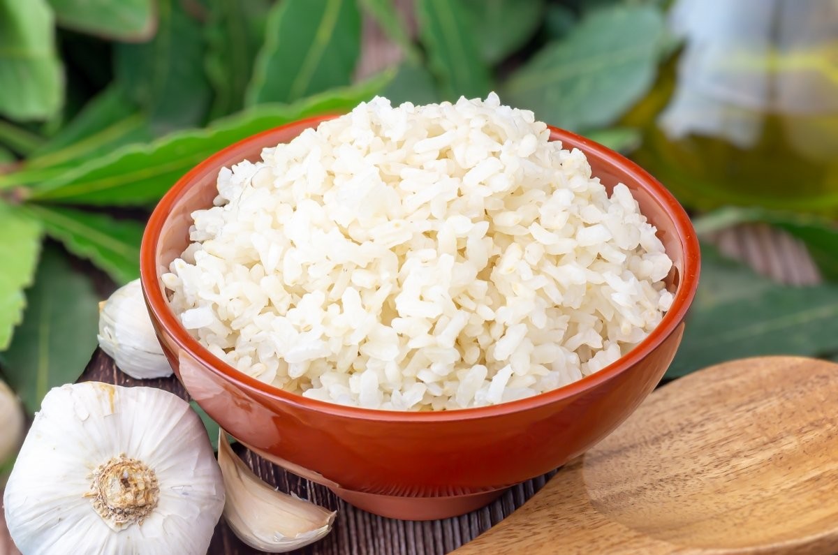 receta de arroz blanco
