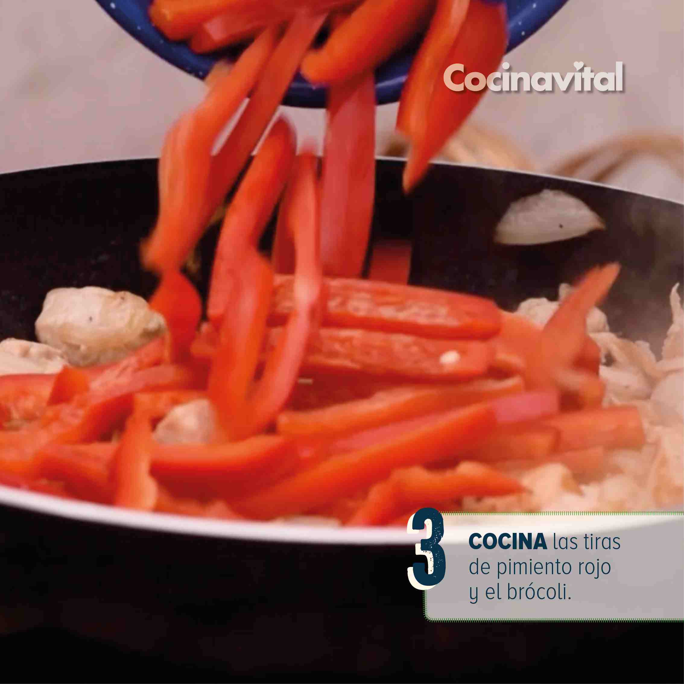 Cocina los ingredientes