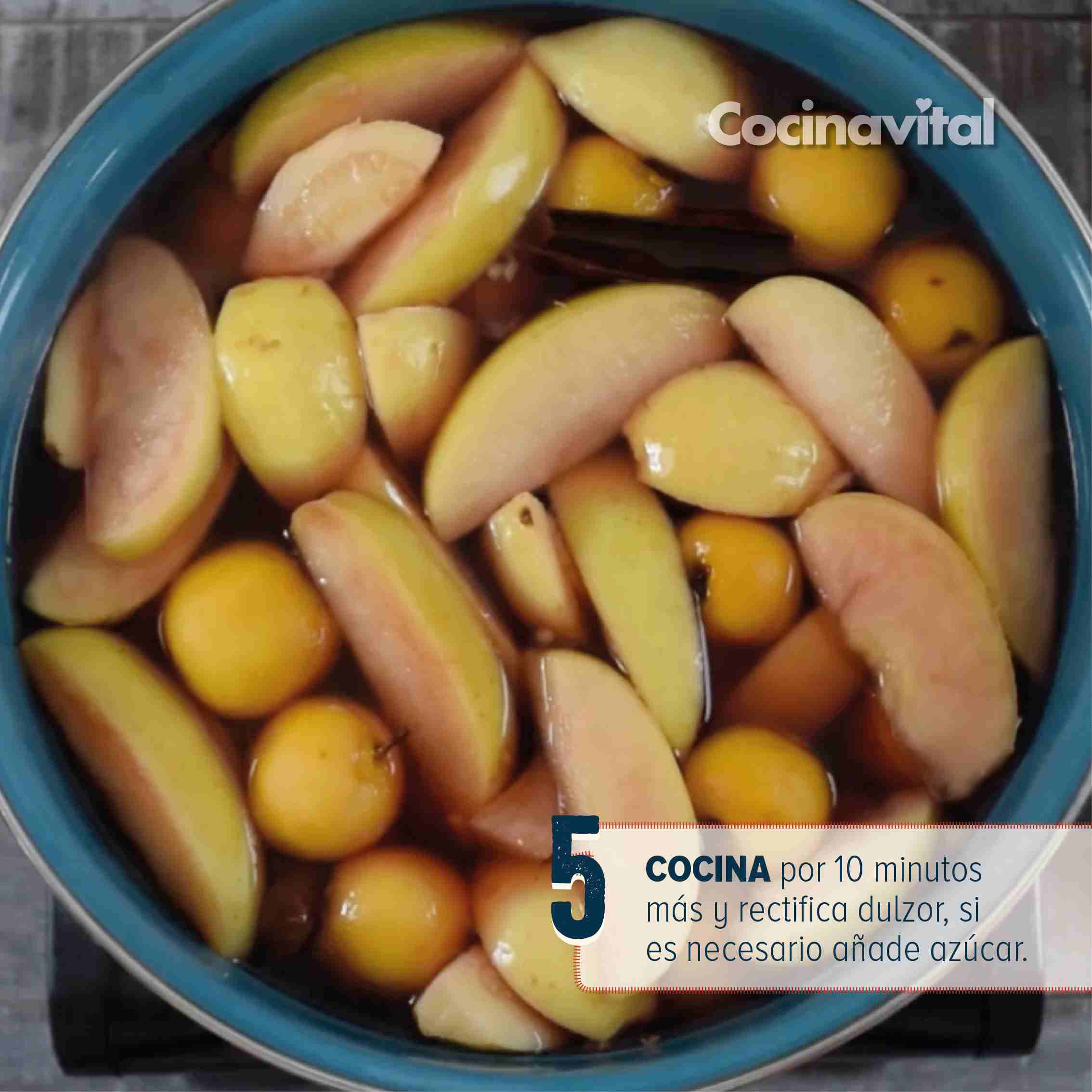Prepara un ponche caliente con esta receta