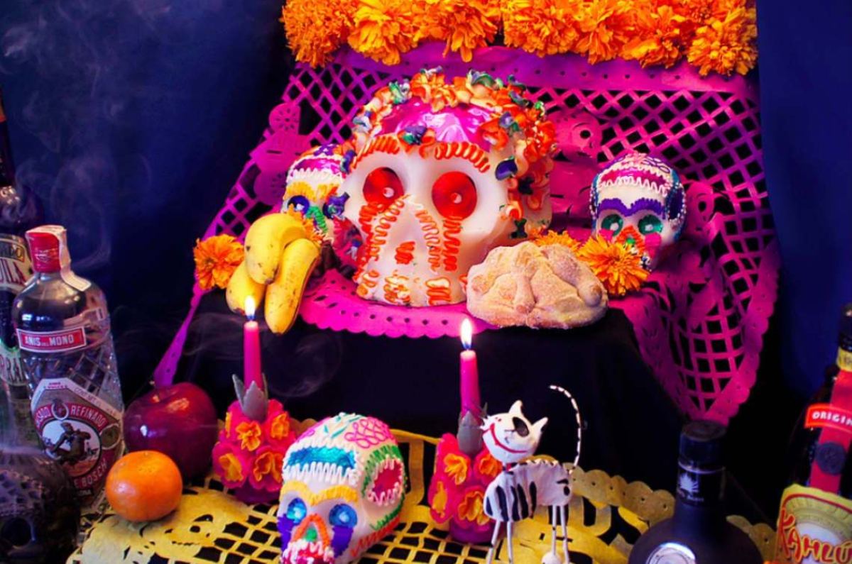 ofrenda de dia de muertos