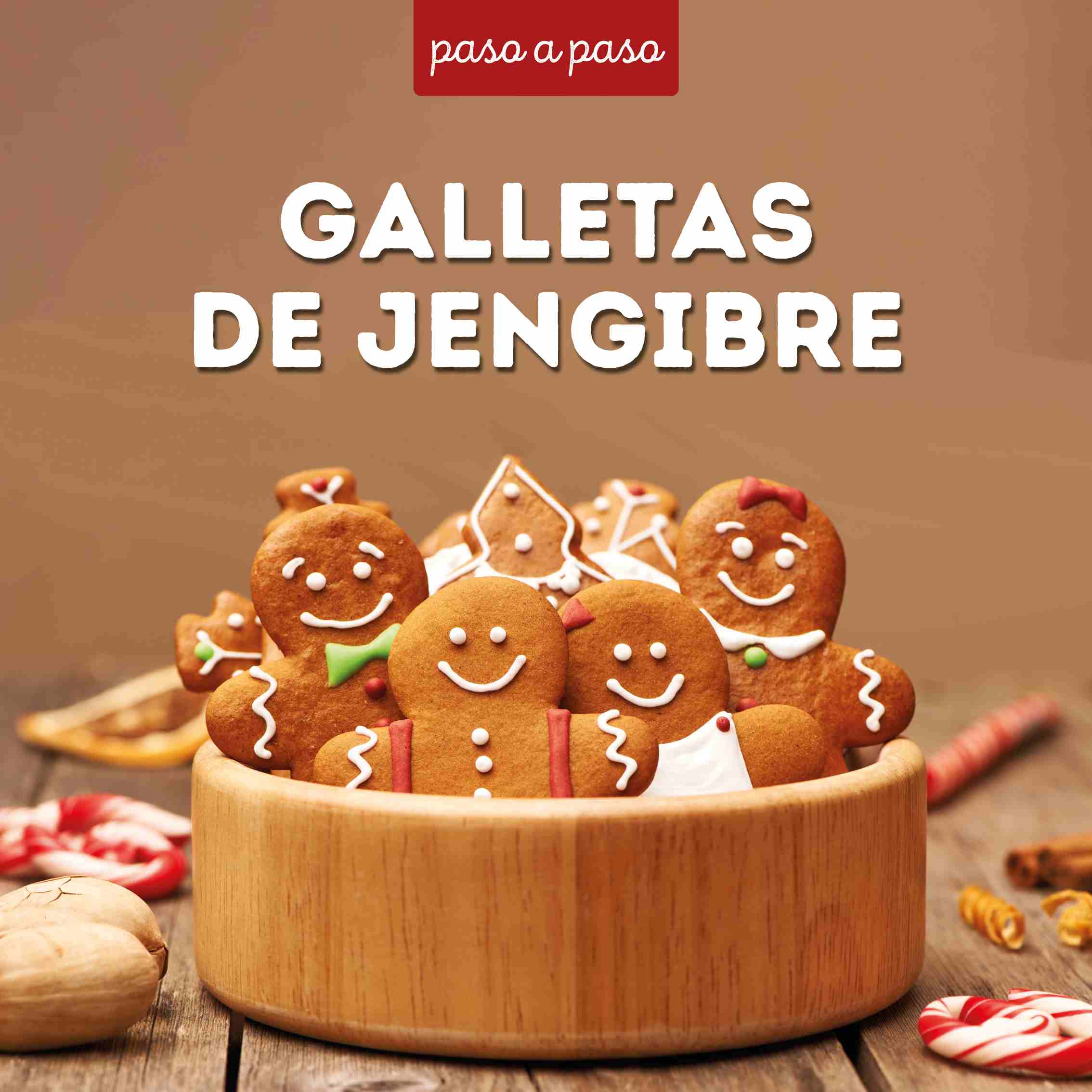 Receta Galletas de Jengibre