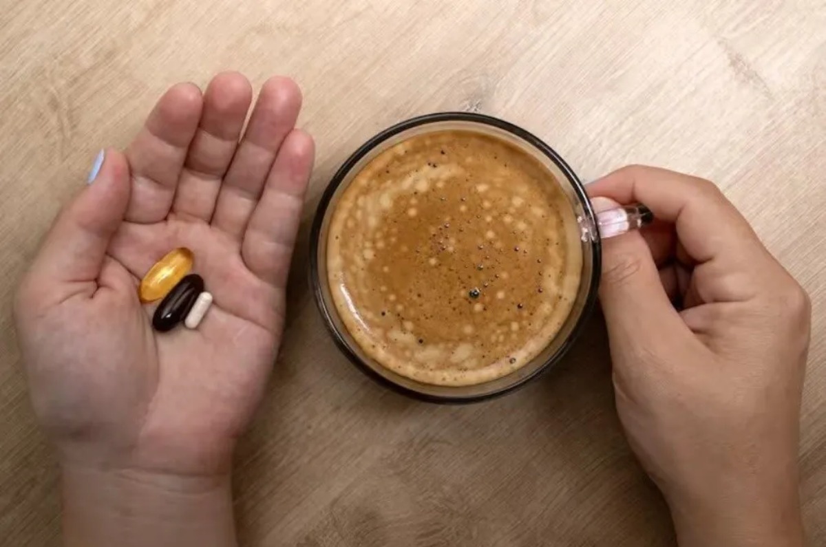 medicamentos y café