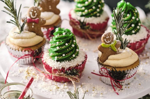 Receta de cupcakes de café, el postre perfecto para Navidad