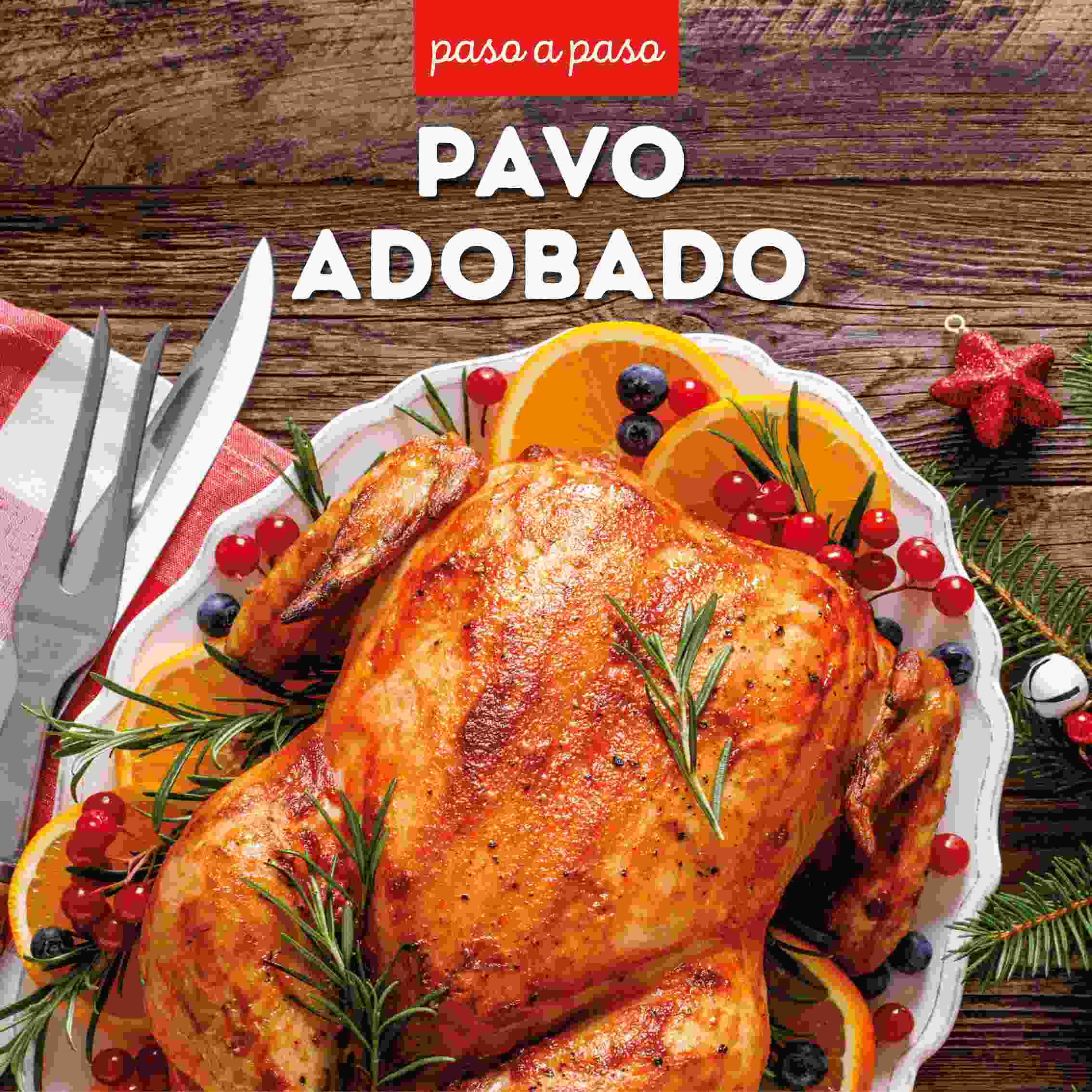 Receta pavo adobado