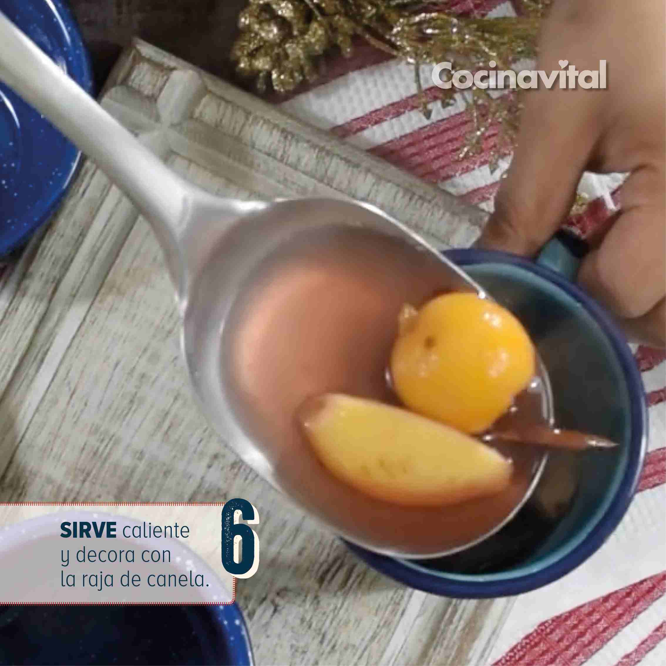 Haz un rico ponche en 6 pasos