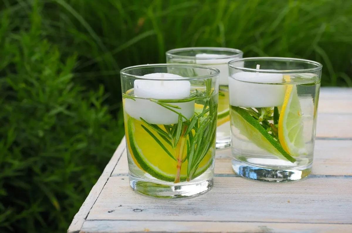 Cómo hacer velas aromáticas caseras de limón y romero