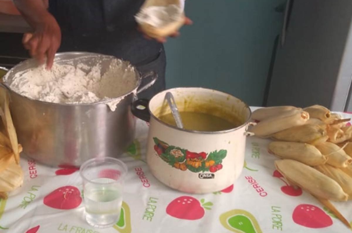 cómo batir la manteca para tamales 