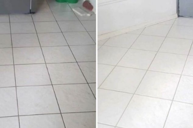4 trucos caseros para blanquear las juntas de los azulejos del piso
