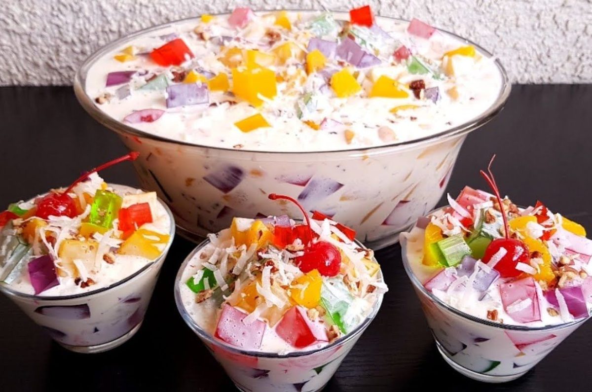 ensalada de gelatina