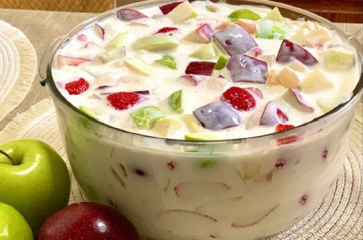 La mejor receta de ensalada de manzana