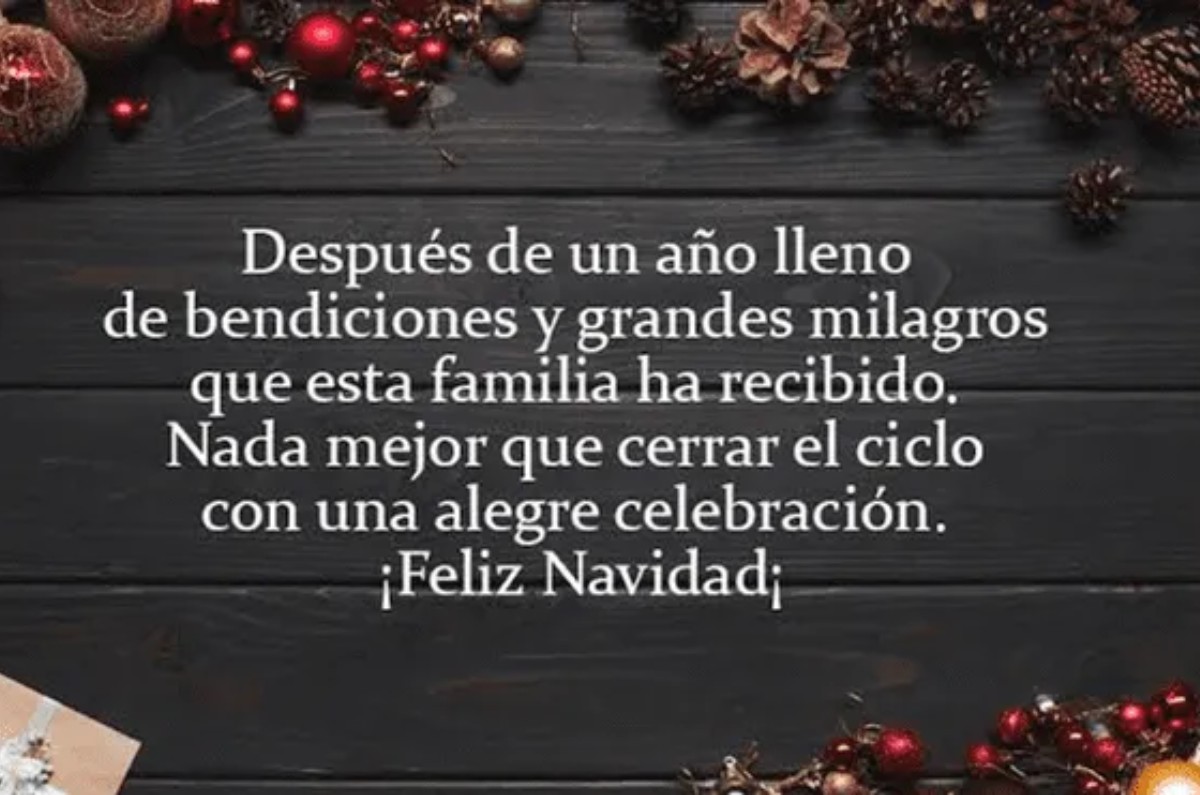 Frases bonitas para Navidad