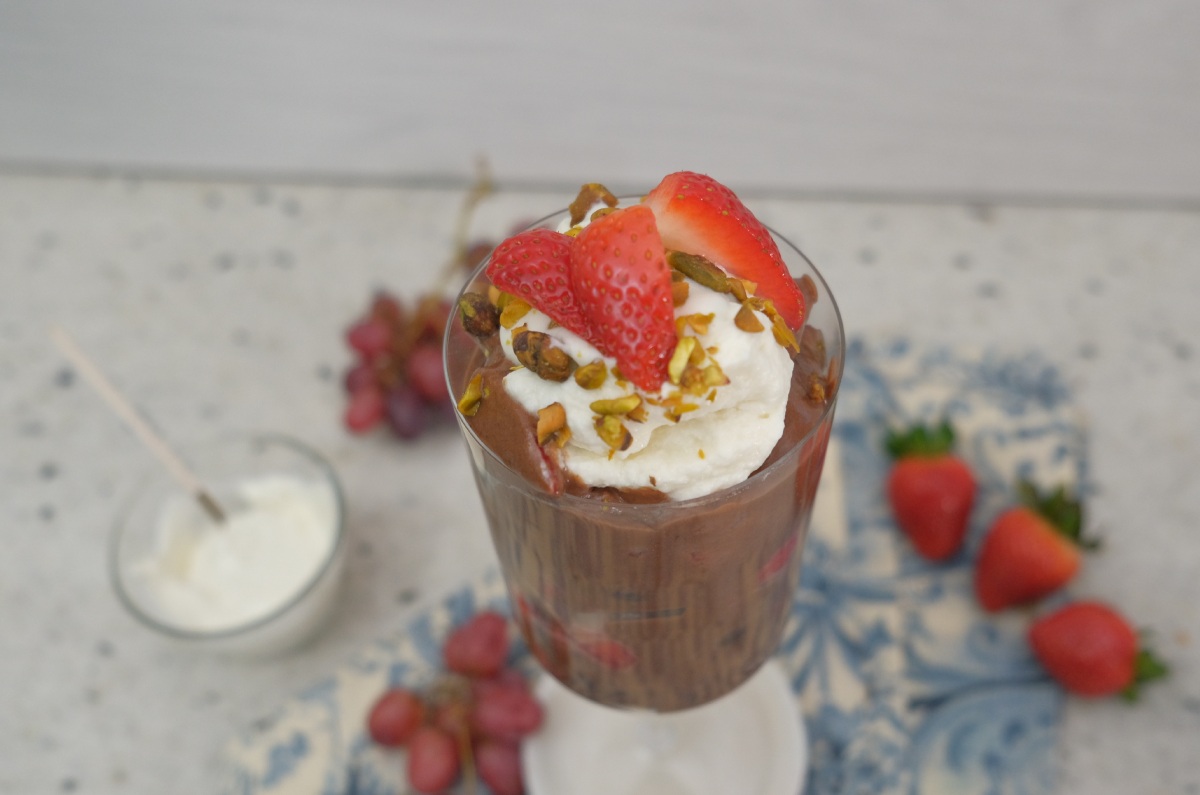 Fresas con crema y chocolate, ¡una receta rápida y deliciosa! 0