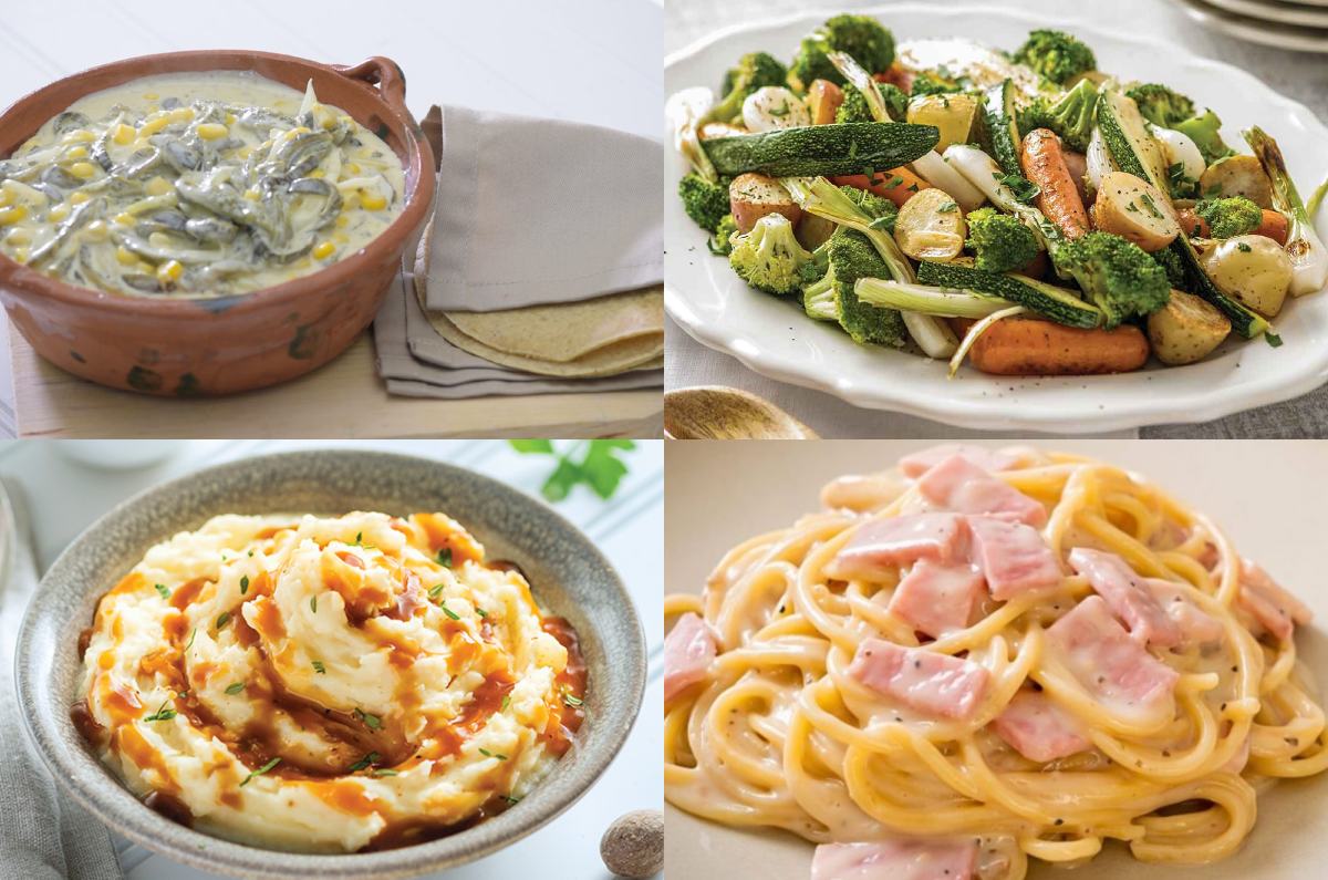 8 recetas de guarniciones para carnes o para pierna, lomo o pavo