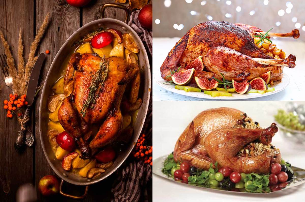 4 deliciosos y diferentes rellenos de pavo para tu cena navideña