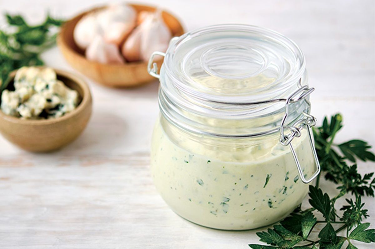 Prepara un Aderezo ranch con esta receta