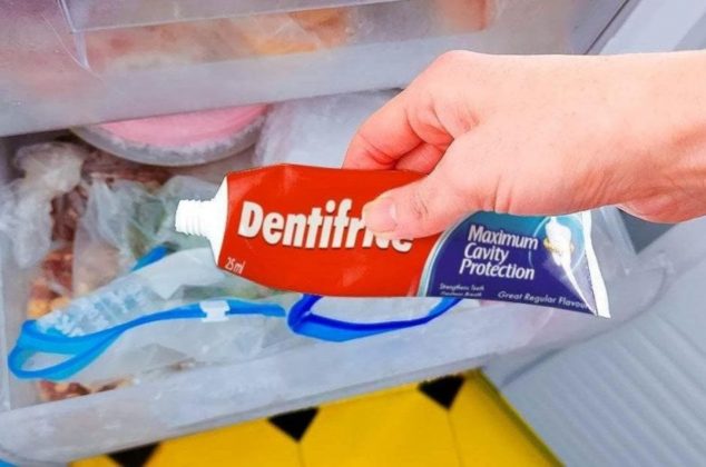 Beneficios de meter pasta de dientes en el refrigerador