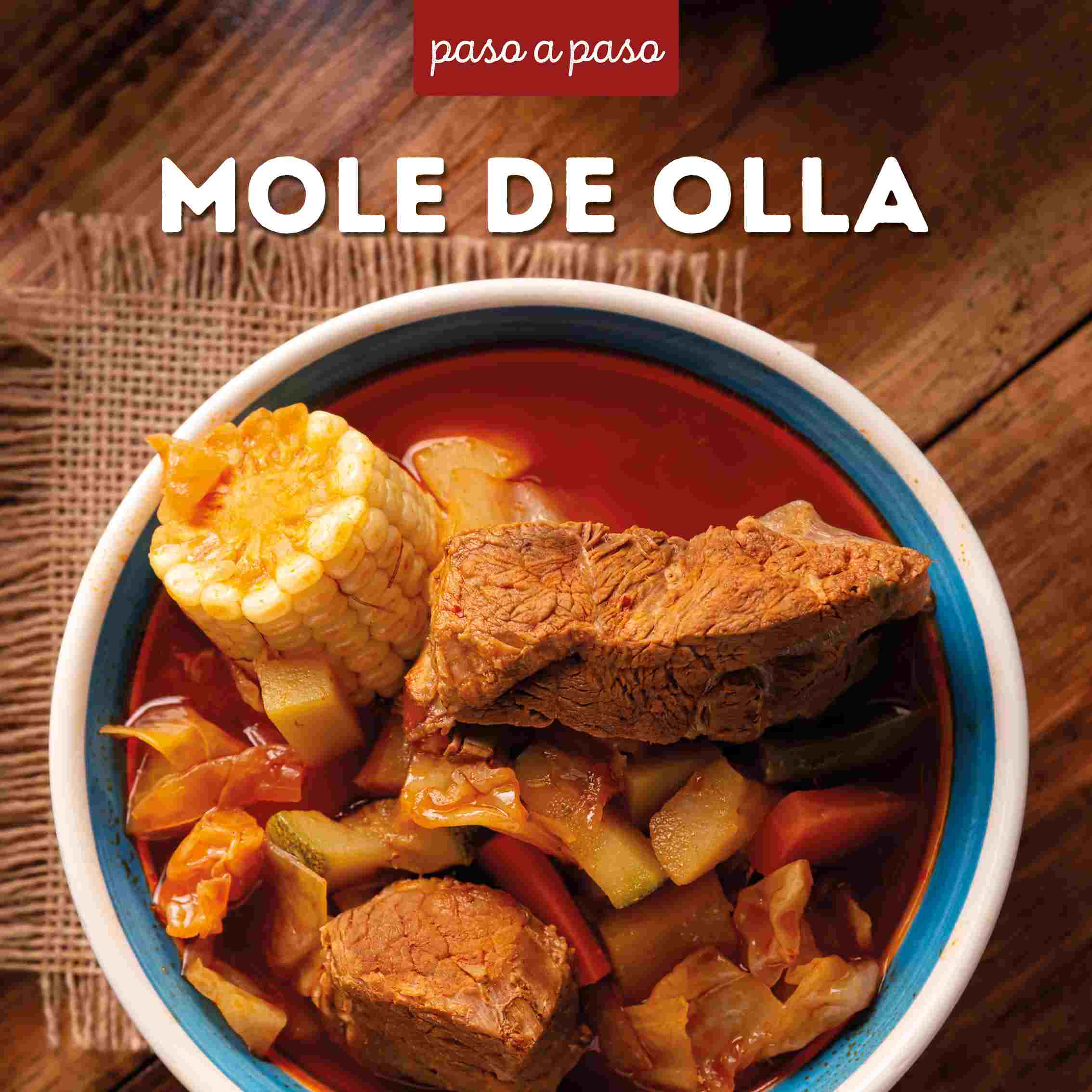 Receta Mole de olla