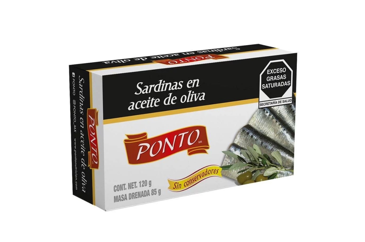 7. PONTO / Sardinas en aceite de oliva / 120 gramos ($41). 
