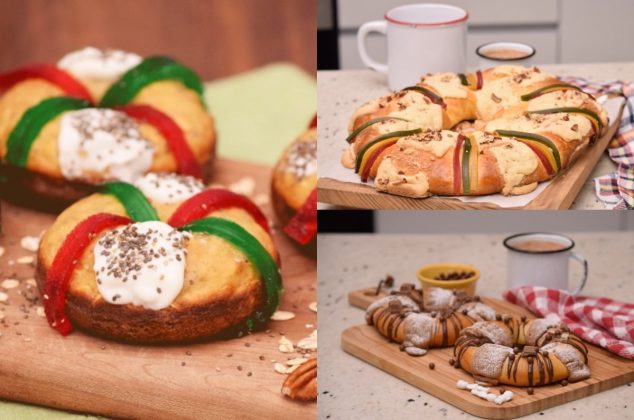 4 deliciosas y económicas recetas de Roscas de Reyes