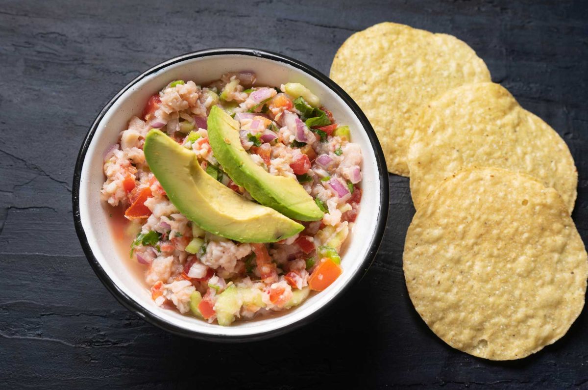 salpicón de pescado receta