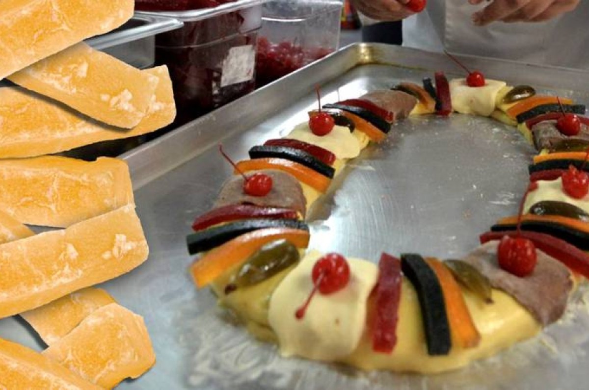 ingredientes caseros para sustituir el acitrón en la Rosca de Reyes