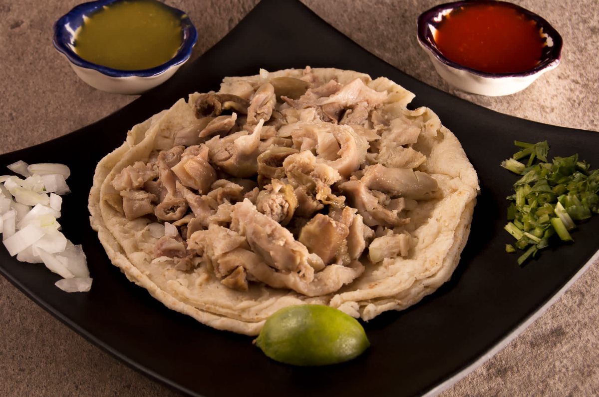 Tacos de tripa - México.