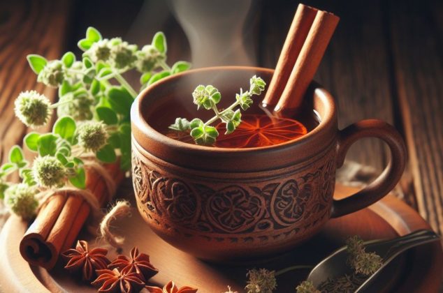 Beneficios del té de canela con orégano que debes conocer