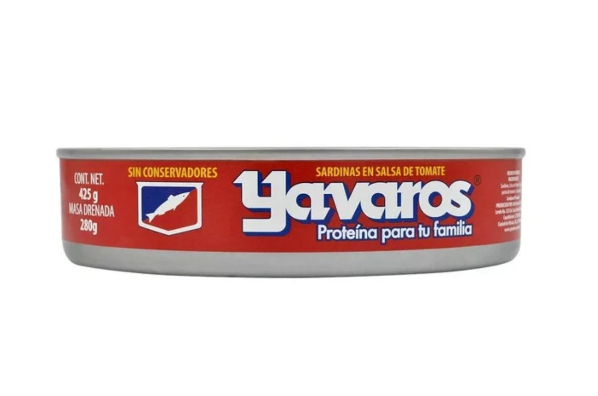 5. YAVAROS / Sardinas en salsa de tomate / 425 gramos ($39). 