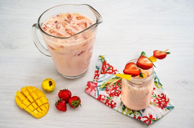 Deliciosa agua de frutas, receta estilo la Michoacana