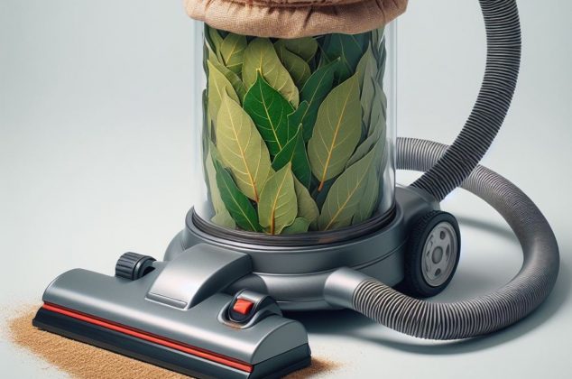 Truco con hojas de laurel en la aspiradora para aromatizar tu hogar