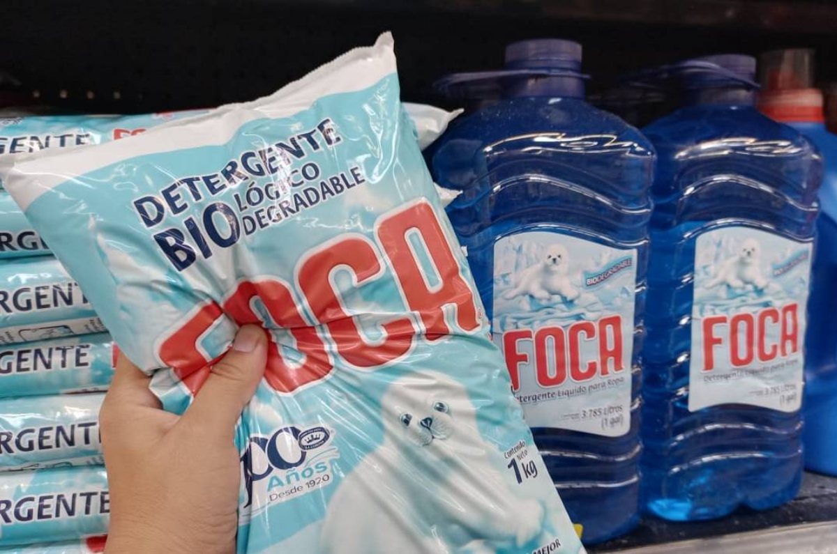Detergente en polvo Foca 1 kg