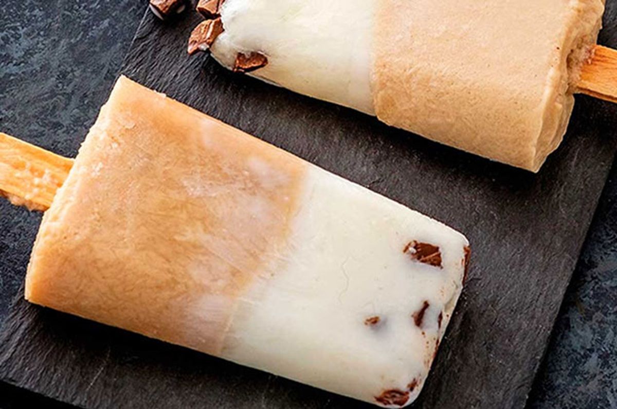 Paleta de chai y chocolate