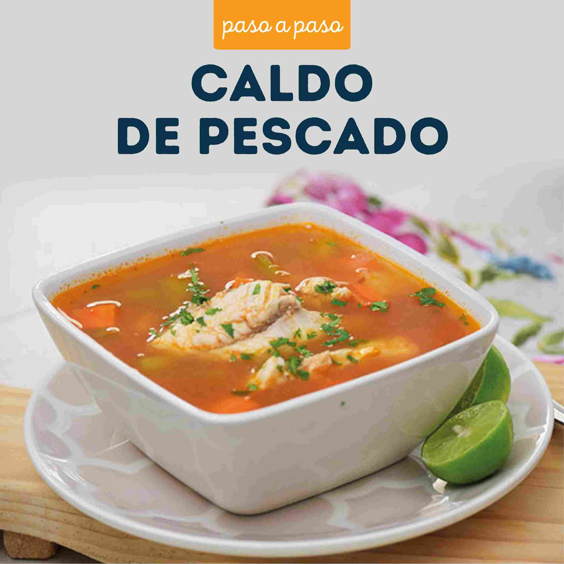 Receta Caldo de pescado