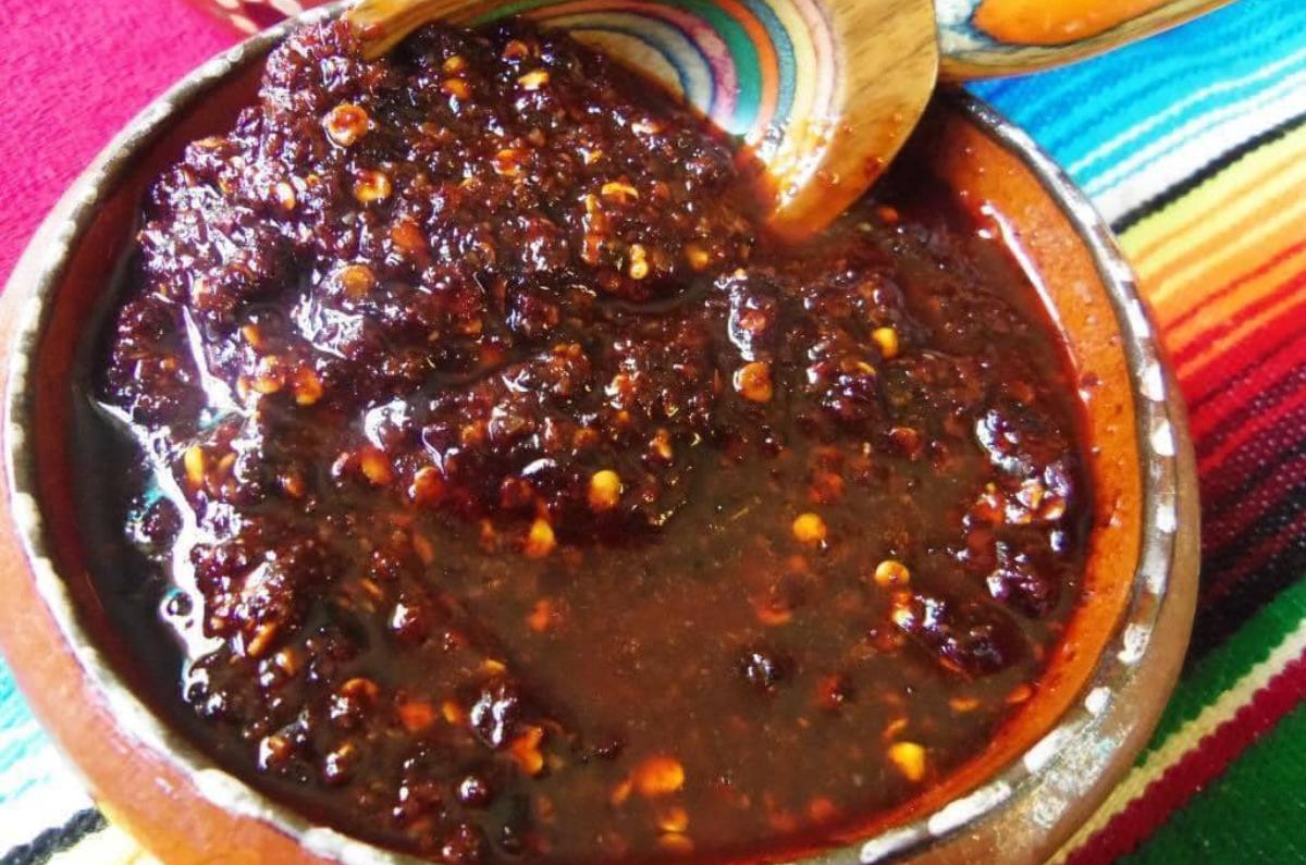 Salsa de chile en aceite
