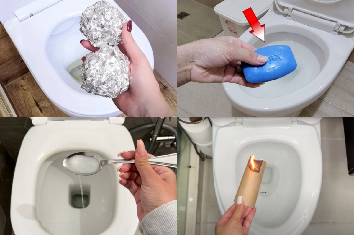 5 trucos y remedios caseros para limpiar la taza de baño