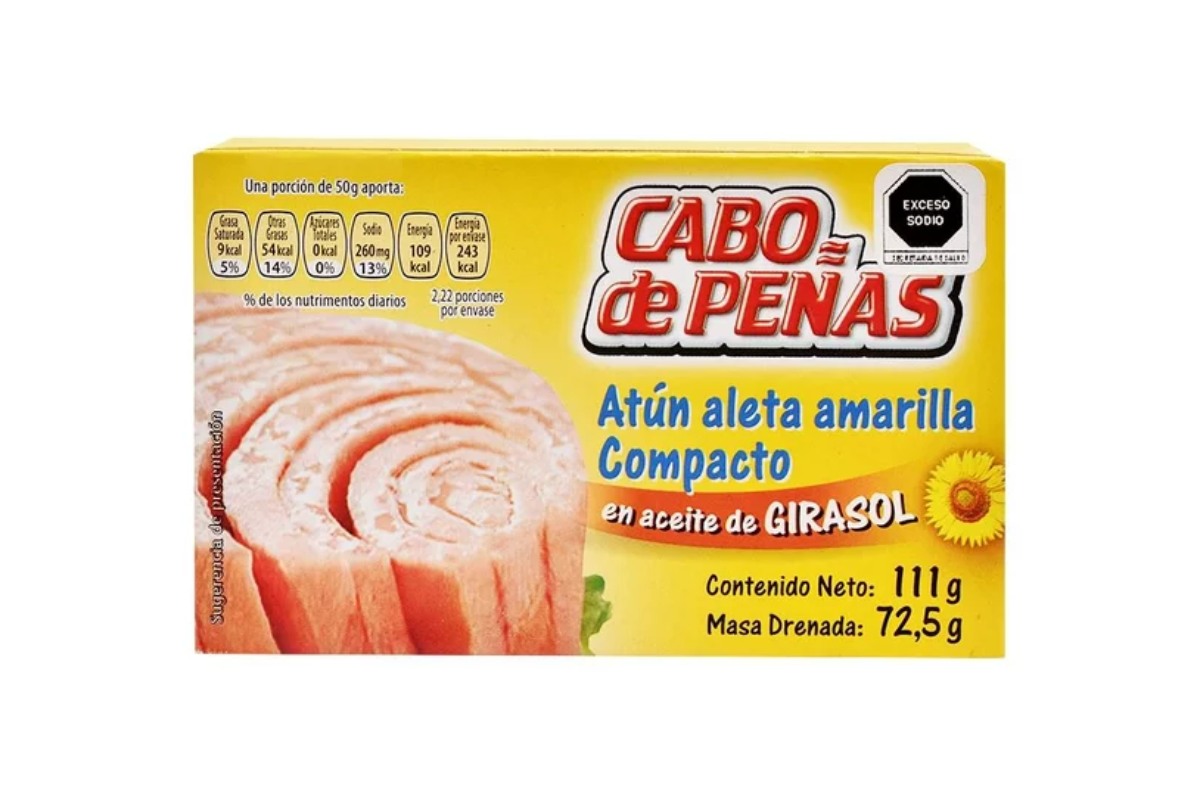 atún en lata de cabo de penas