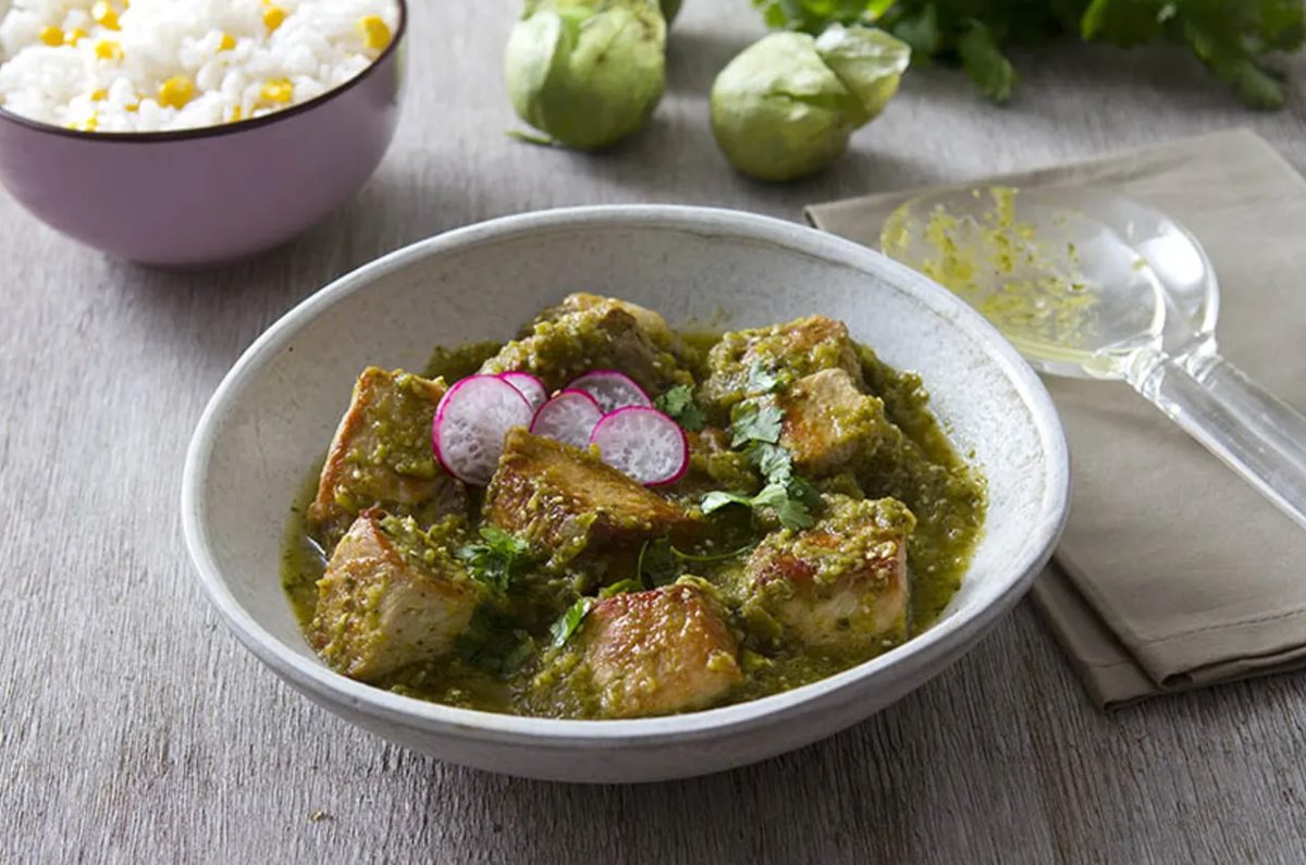 puerco en salsa verde