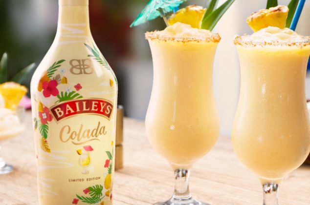 Refrescante y deliciosa piña colada, estilo Baileys