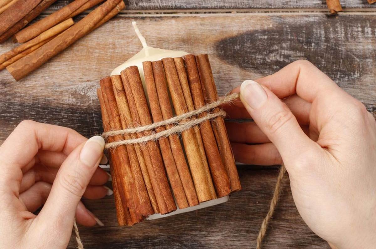 Beneficios de quemar canela en la sala y la cocina