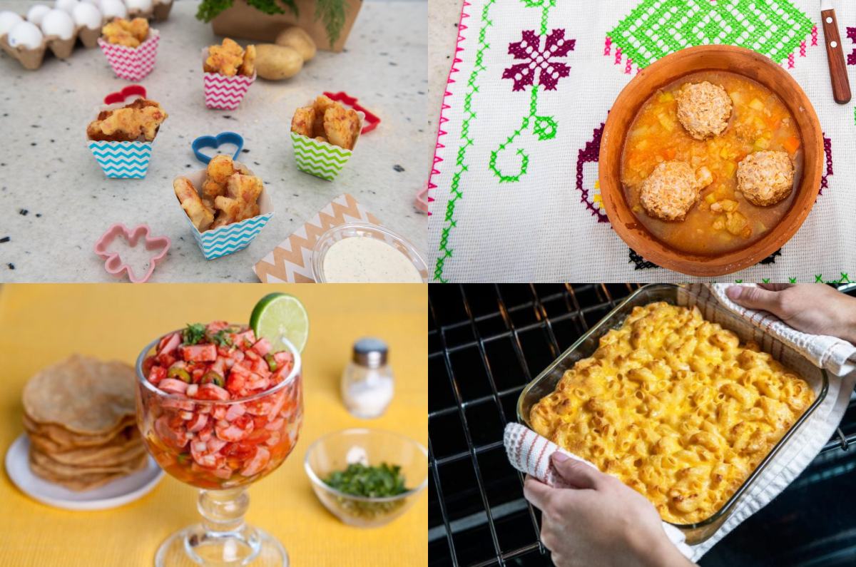 10 recetas fáciles para niños