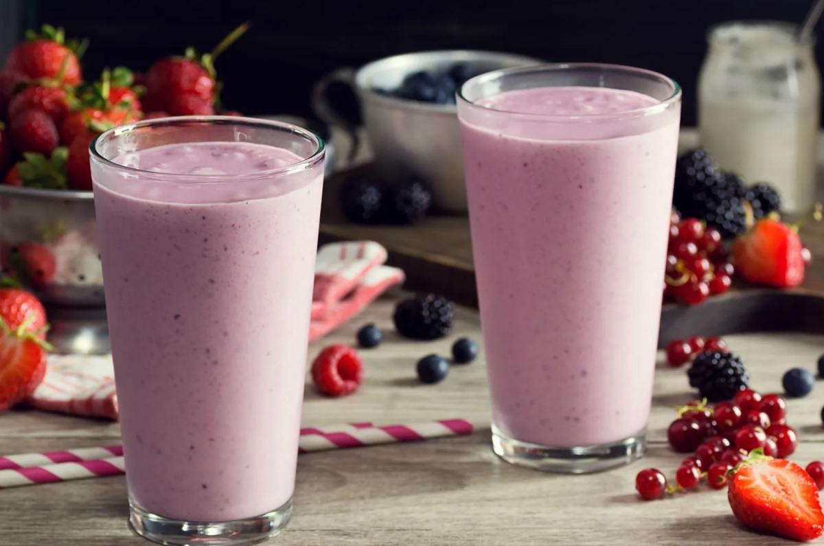 Agua fresca de horchata ¡Con zarzamoras!