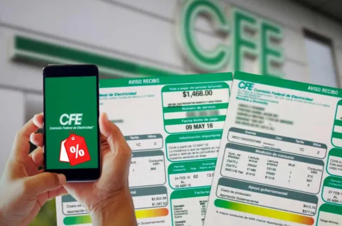 descuento en el recibo de luz de la cfe