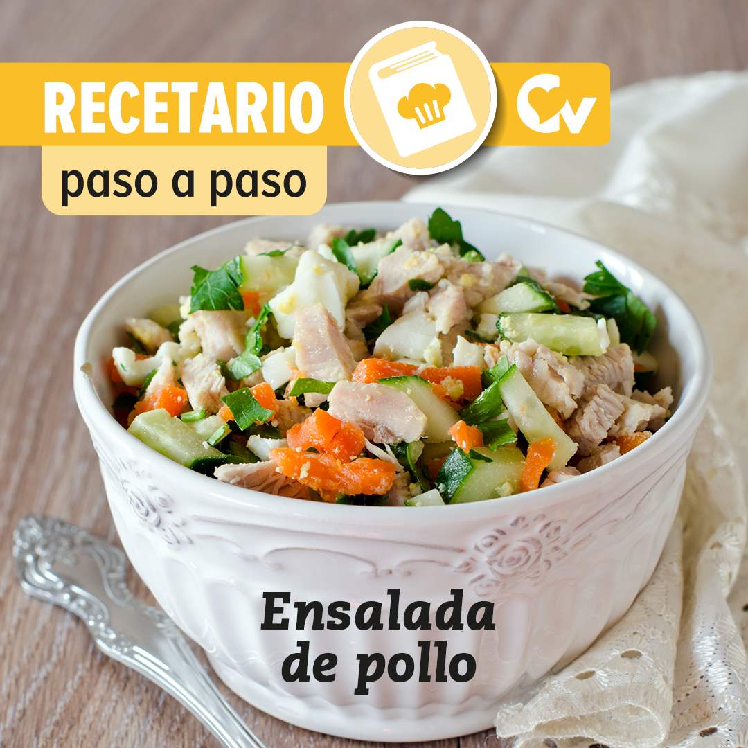 Receta Ensalada de pollo