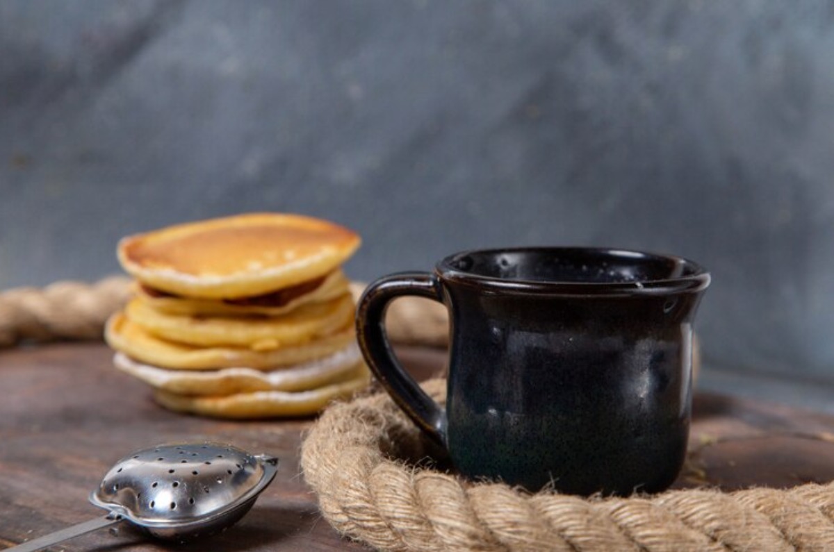 Estos hotcakes de café te harán empezar el día con energía.