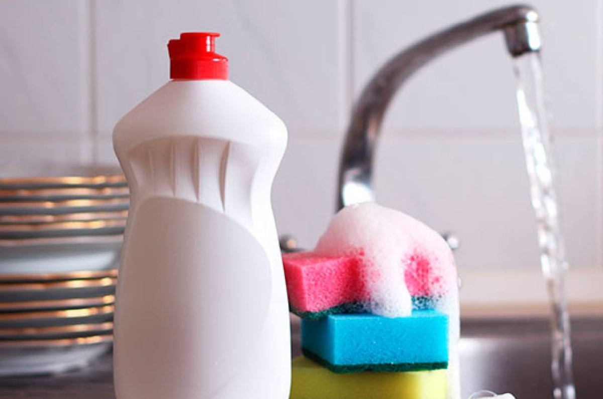 cómo hacer jabón de trastes