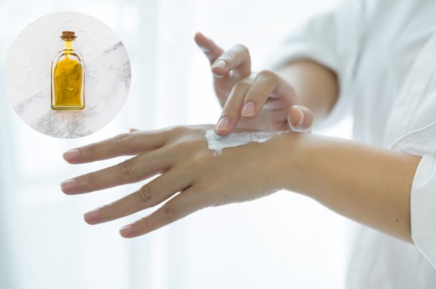 Mascarilla casera para reparar manos secas y ásperas con aceite de oliva