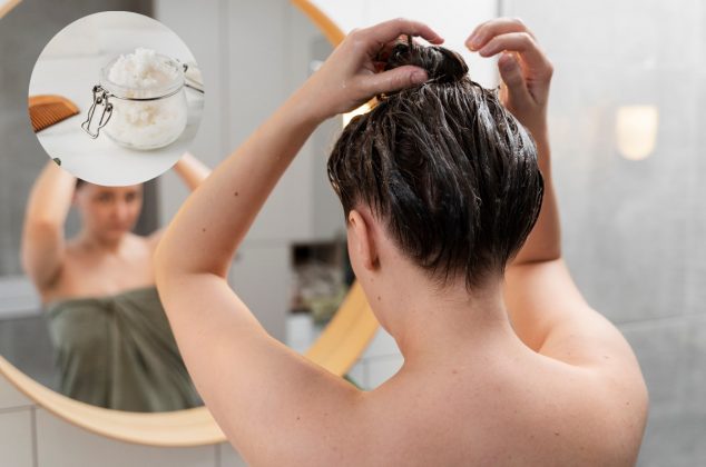 Mascarilla casera de biotina para restaurar y hacer crecer el cabello