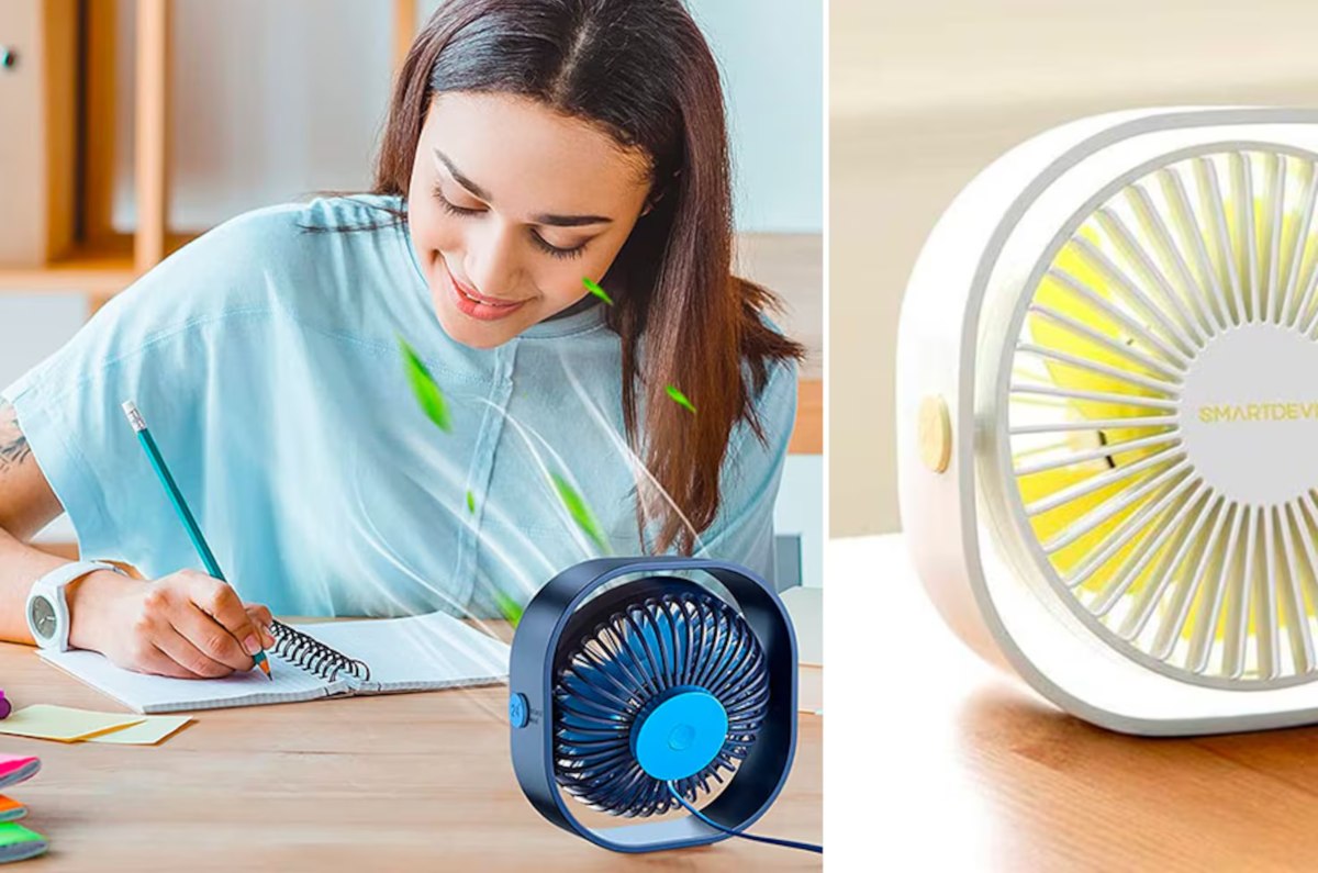 Los 6 mejores ventiladores portátiles (y que sí sirven para refrescar)