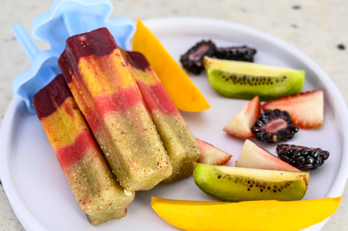 paletas de hielo de frutas